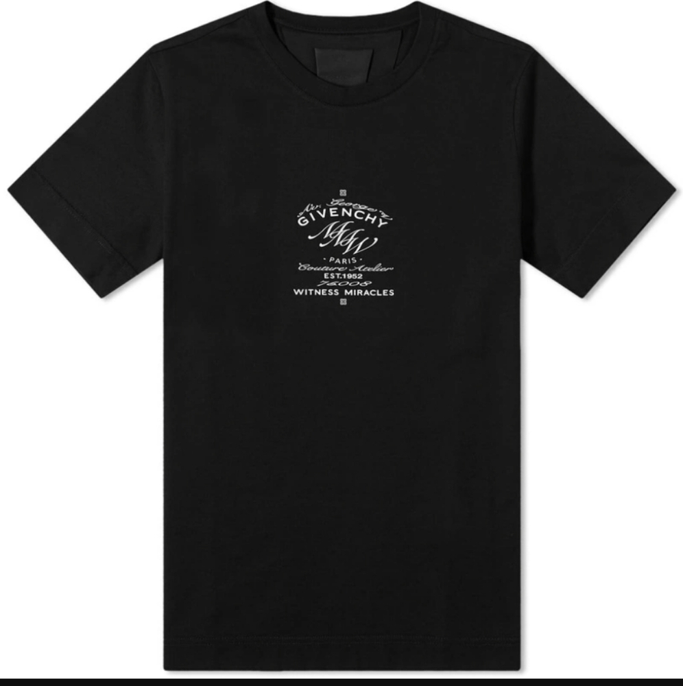 Givenchy MMW Crest Logo Unisex Shirt